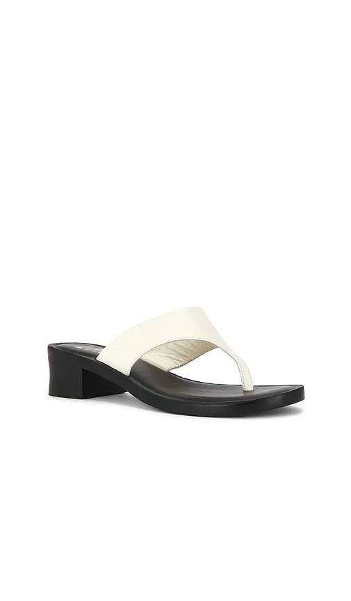 Vittoria Sandal in Cream,Black. - size 6 (also in 6.5, 7, 7.5, 8, 8.5, 9) - LPA - Modalova
