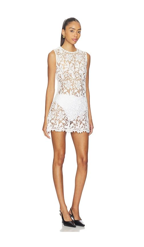 Christine Lace Shift Dress in . - size L (also in M, XL) - La Porte - Modalova
