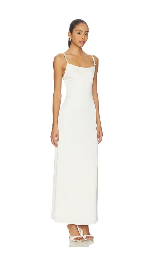 Melrose Maxi Dress in White. - size L (also in M, S, XS) - La Porte - Modalova