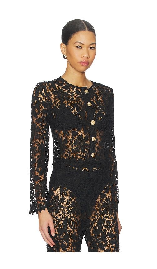 Coco Lace Cardigan in . - size S (also in XL) - La Porte - Modalova