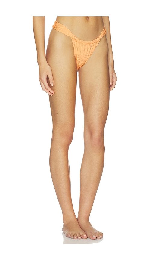 Chloe Bikini Bottom in Coral. - size L (also in M, S, XL, XS) - La Porte - Modalova