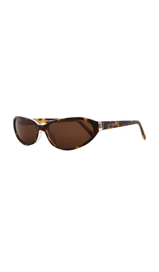 Alexe Sunglasses in Brown - Lu Goldie - Modalova