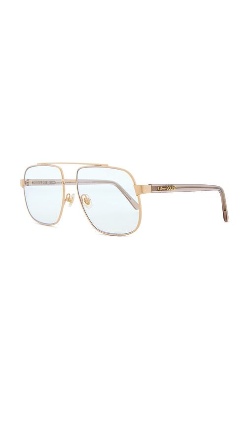 Amelia Blue Light Glasses in Neutral - Lu Goldie - Modalova