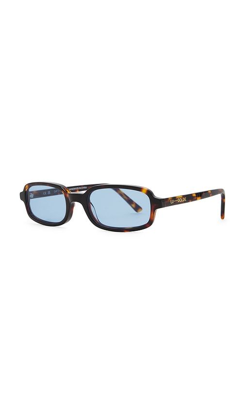Lu Goldie Vera Sunglasses in Brown - Lu Goldie - Modalova