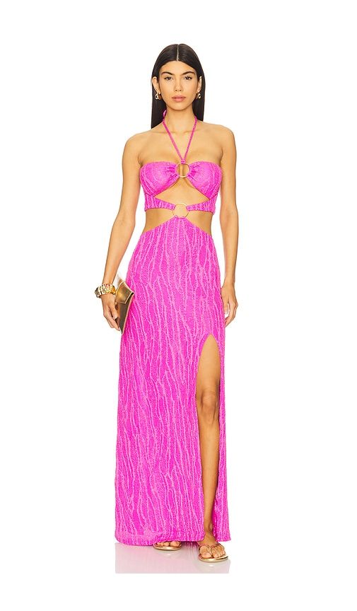 Double Loop Bandeau Long Dress in . - size L (also in M, S, XS) - Luli Fama - Modalova