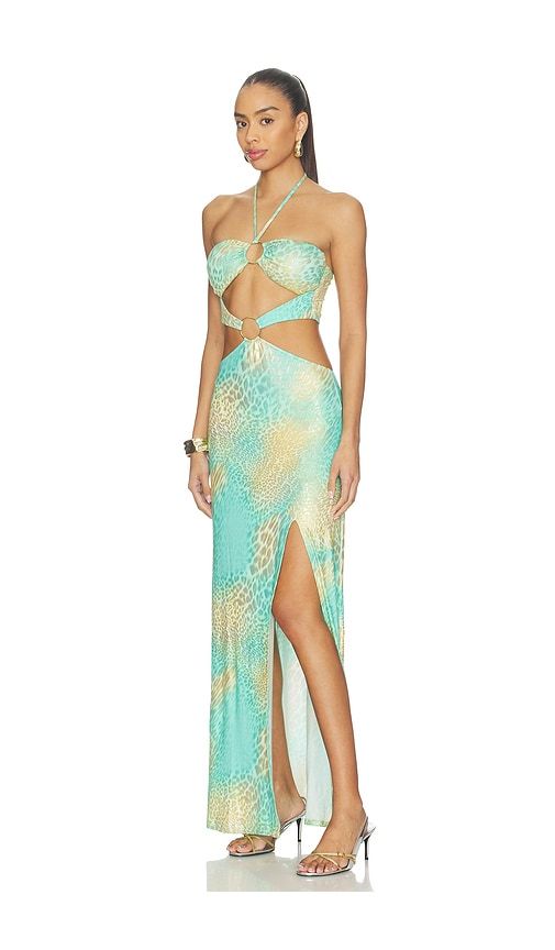 X REVOLVE Double Loop Bandeau Long Dress in . Size L. Also in M - Luli Fama - Modalova