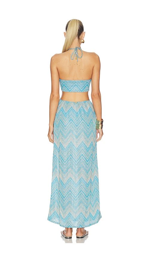 Double Loop Bandeau Long Dress in . Size L. Also in M, S - Luli Fama - Modalova