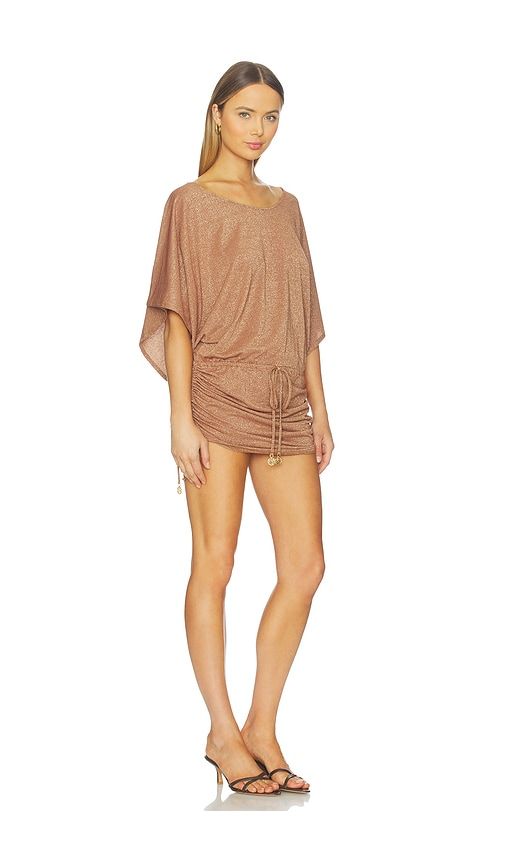 South Beach Dress in Brown. - size M (also in S) - Luli Fama - Modalova