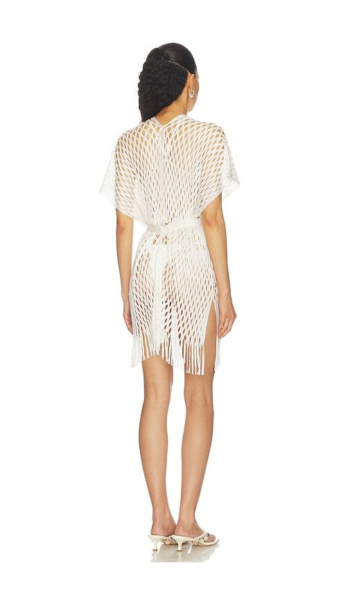 Caught Up Short Caftan in - Luli Fama - Modalova