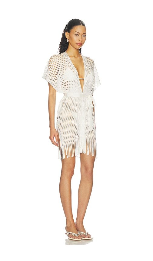 Caught Up Short Caftan in - Luli Fama - Modalova