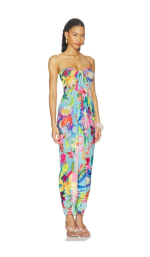 X REVOLVE Oceans Kiss Long Wrap in - Luli Fama - Modalova