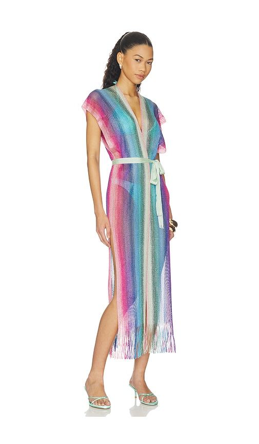 Sunshine Addict Long Caftan in - Luli Fama - Modalova
