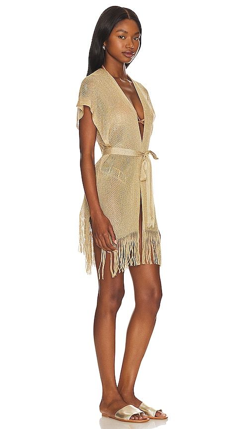 Finge Short Caftan in - Luli Fama - Modalova