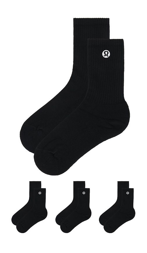 Daily Essential Socks 3 Pair in . - size L (also in M, S, XL/1X) - lululemon - Modalova