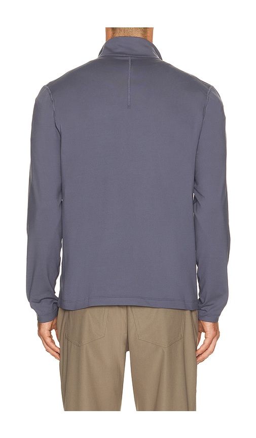 Soft Jersey Half Zip Sweater in Blue. - size L (also in M, S, XL/1X) - lululemon - Modalova