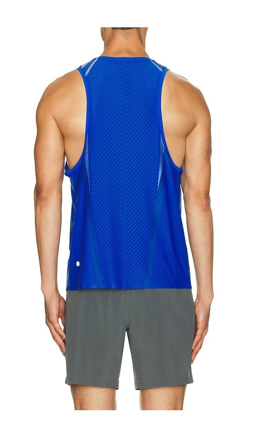 Fast and Free Airflow Tank in Blue. - size L (also in M, S, XL/1X) - lululemon - Modalova