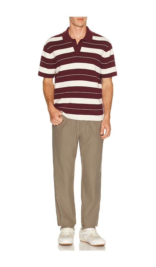 Knit Stripe Short Sleeve Polo Shirt in . Size L. Also in M, S, XL/1X - lululemon - Modalova