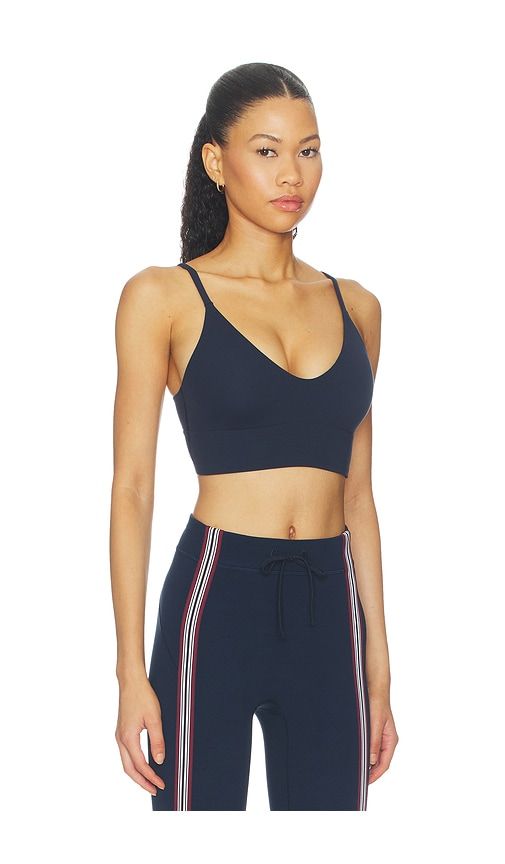 Focuser Scoopneck Bra in Navy. - size L (also in M, S, XL, XS) - lululemon - Modalova