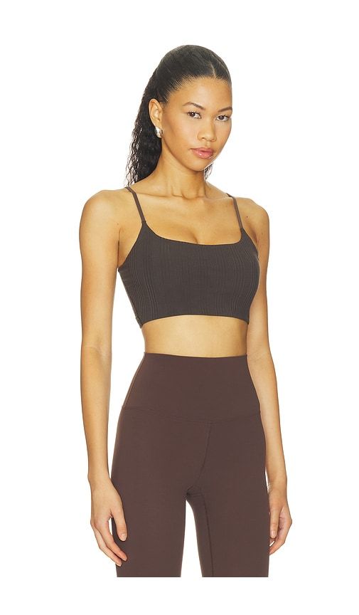 UnderEase Ribbed Bralette in Brown. - size L (also in M, S, XL, XS, XXS) - lululemon - Modalova