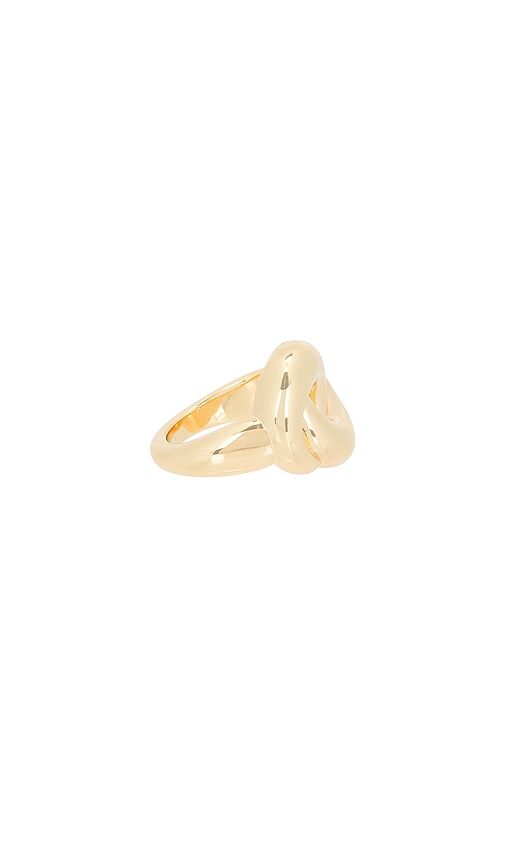 The Solstice Knot Ring in Metallic . - size 5 (also in 6, 7, 8) - Luv AJ - Modalova