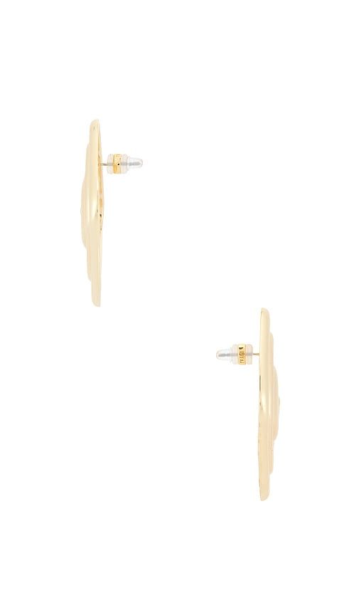 The Seychelles Studs in Metallic - Luv AJ - Modalova