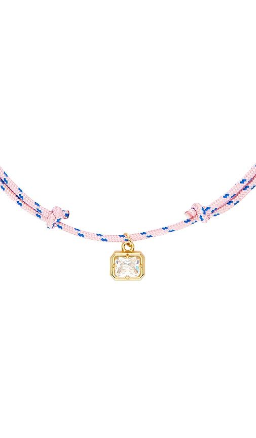 The Playa Paracord Necklace in Pink - Luv AJ - Modalova