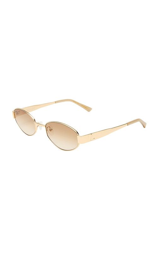 The Boston Sunglasses in Metallic - Luv Lou - Modalova