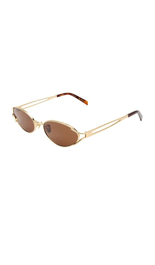 The Paloma Sunglasses in Metallic - Luv Lou - Modalova