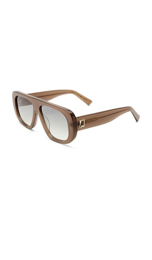 The Dionne Sunglasses in Brown - Luv Lou - Modalova