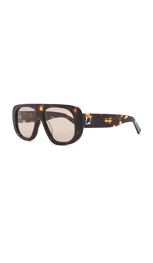 The Dionne Sunglasses in Brown - Luv Lou - Modalova