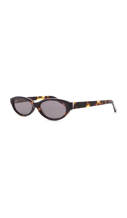 The Petra Sunglasses in Brown - Luv Lou - Modalova