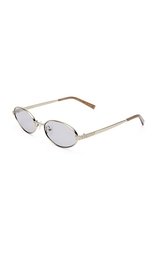 The Kendall Sunglasses in Metallic - Luv Lou - Modalova