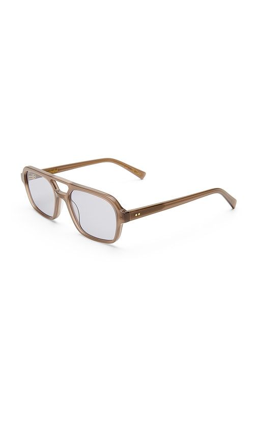 The Dusty Sunglasses in Taupe - Luv Lou - Modalova
