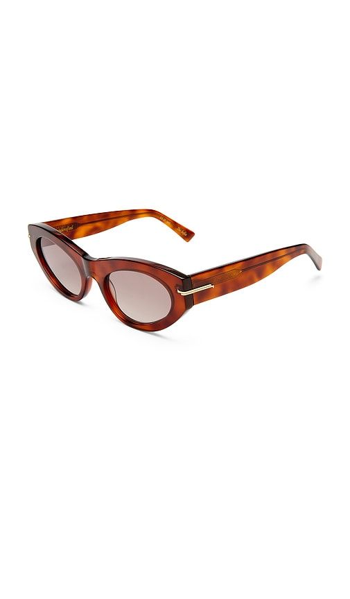 The Sofia Sunglasses in Red - Luv Lou - Modalova