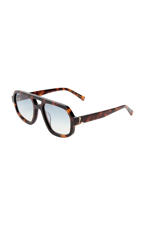 The Banks Sunglasses in Brown - Luv Lou - Modalova