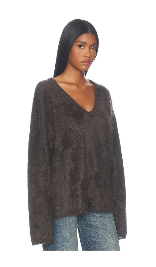 Margareta Sweater in Brown. - size 0 (also in 1, 2) - Lisa Yang - Modalova
