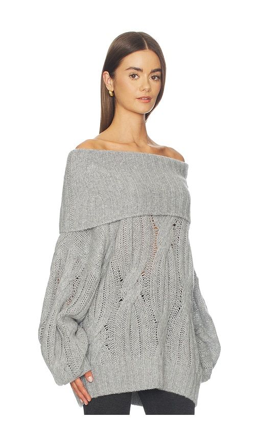 Chaqueline Sweater in Light Grey. - size 0 (also in 2) - Lisa Yang - Modalova