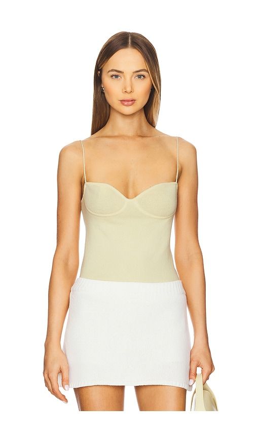 Alicia Top in Butter Yellow in Lemon. - size 1 (also in 2) - Lisa Yang - Modalova