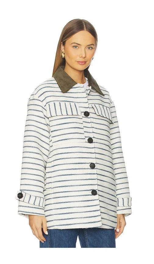 Millie Coat in Ivory. - size L (also in M) - Maude Club - Modalova