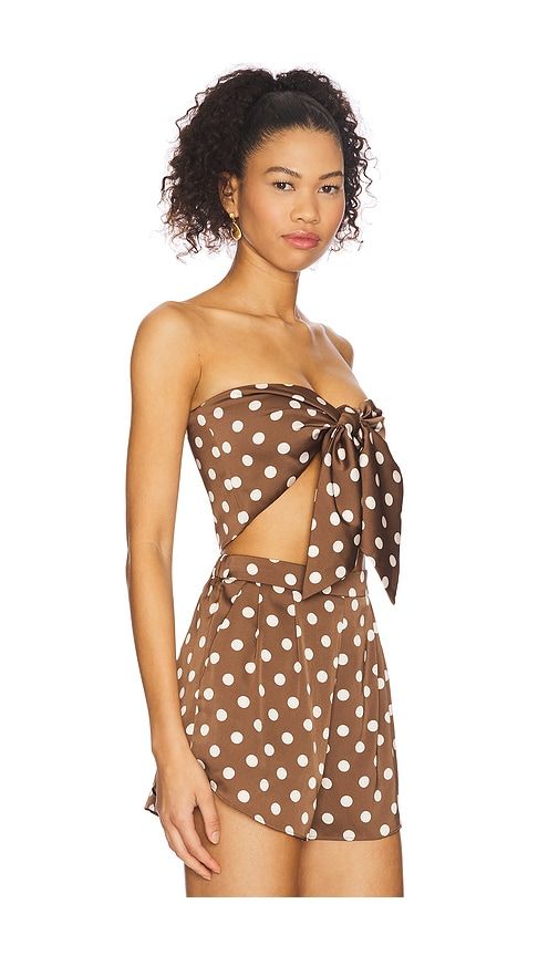 Cali Top in Brown. - size S (also in XS, M, L, XL) - Maude Club - Modalova