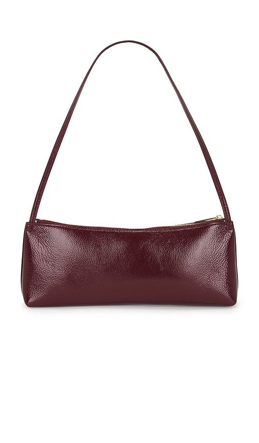 Gaia Baguette Bag in Burgundy - Mansur Gavriel - Modalova