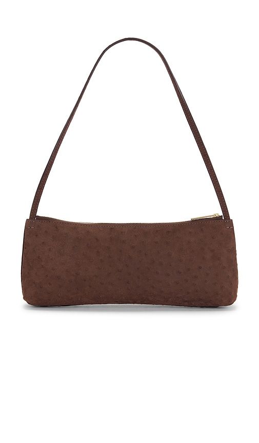 Gaia Baguette Bag in Brown - Mansur Gavriel - Modalova