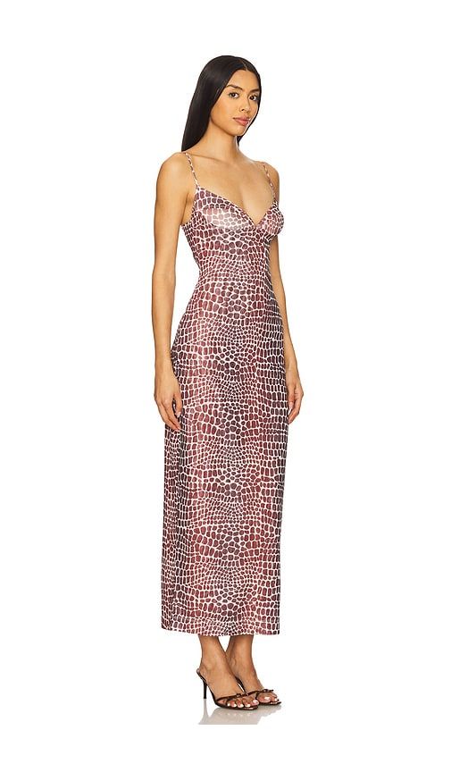 Florence Dress in Brown. - size L (also in XL) - Miaou - Modalova