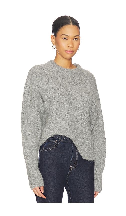 Clarke Crew Pullover in Grey. - size L (also in M, S, XS) - Miaou - Modalova