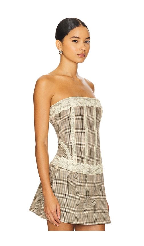 Libra Corset in Brown. - size L (also in M, XL, XS, XXS) - Miaou - Modalova
