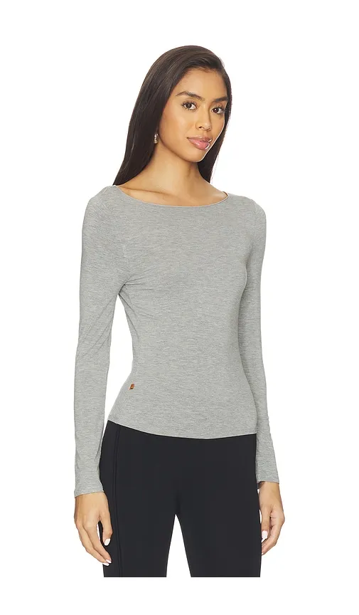 Amelia Top in Grey. - size L (also in XL) - Miaou - Modalova