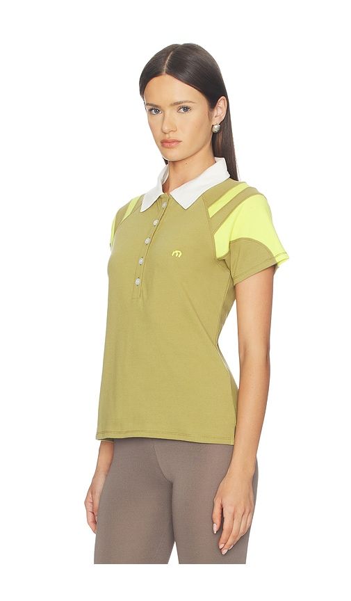 Lou Polo in Olive. - size L (also in M, S, XS, XXS) - Miaou - Modalova