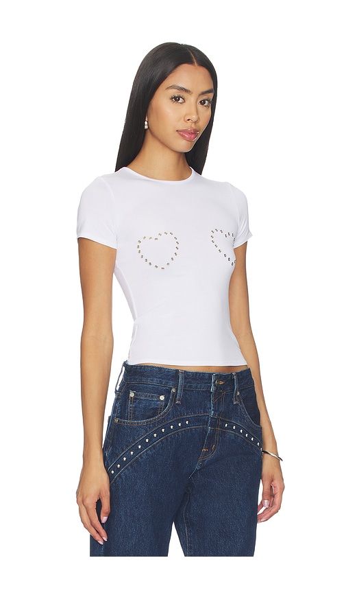 Mini Tee in White. - size M (also in S) - Miaou - Modalova
