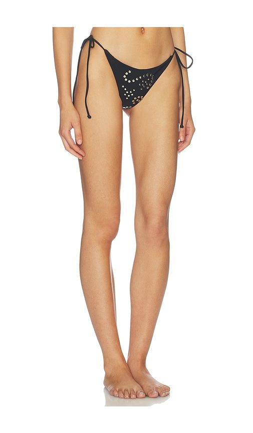 Kauai Bikini Bottom in Black. - size L (also in M, S, XL, XS, XXS) - Miaou - Modalova