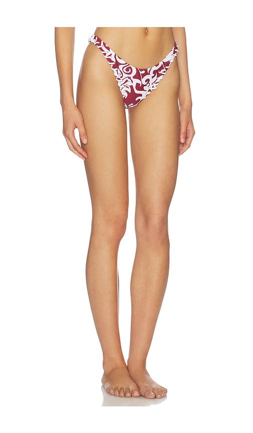 Rio Bikini Bottom in Red. - size L (also in M, S, XL, XS) - Miaou - Modalova